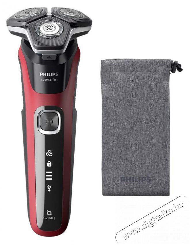 PHILIPS Series 5000 Wet & Dry S5883/10 Borotva Sz&eacute;ps&eacute;g&aacute;pol&aacute;s / Eg&eacute;szs&eacute;g - Szőrtelen&iacute;tő / borotva - Arc- &eacute;s testszőrzet v&aacute;g&oacute;, form&aacute;z&oacute; - 500751