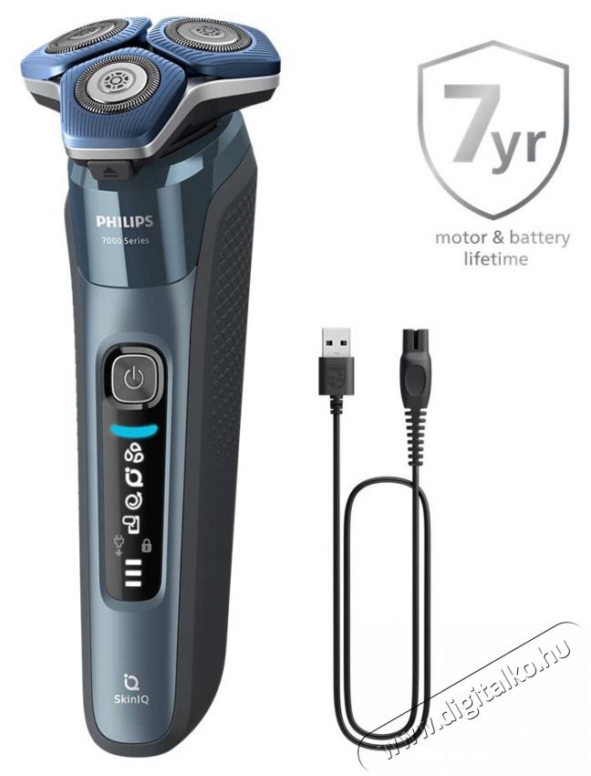 PHILIPS Series 7000 Wet&Dry S7882/55 Borotva Sz&eacute;ps&eacute;g&aacute;pol&aacute;s / Eg&eacute;szs&eacute;g - Szőrtelen&iacute;tő / borotva - Arc- &eacute;s testszőrzet v&aacute;g&oacute;, form&aacute;z&oacute; - 500752