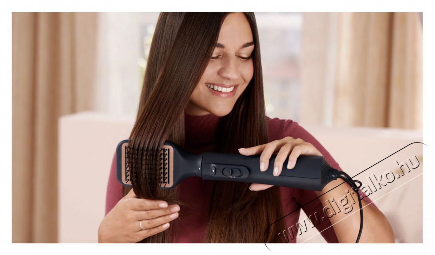 PHILIPS BHA530/00 Series 5000 forr&oacute;levegős kefe Sz&eacute;ps&eacute;g&aacute;pol&aacute;s / Eg&eacute;szs&eacute;g - Haj&aacute;pol&aacute;s - Hajs&uuml;tővas / g&ouml;nd&ouml;r&iacute;tő - 500884