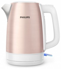 PHILIPS HD9350/96 Viva Collection 1,7L-es r&oacute;zsaarany-feh&eacute;r v&iacute;zforral&oacute; - Konyhai term&eacute;kek - V&iacute;zforral&oacute; / teafőző - 501132