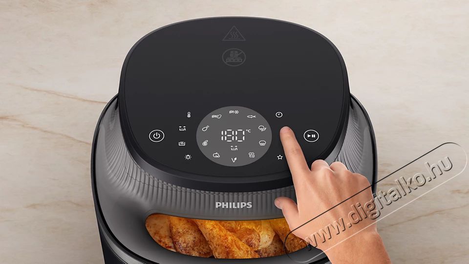PHILIPS NA321/00 Series 3000 Airfryer Konyhai term&eacute;kek - Konyhai kisg&eacute;p (s&uuml;t&eacute;s / főz&eacute;s / hűt&eacute;s / &eacute;telk&eacute;sz&iacute;t&eacute;s) - L&eacute;gkever&eacute;ses főzőg&eacute;p / elektromos kukta / multifunkci&oacute;s s&uuml;tő - 501321
