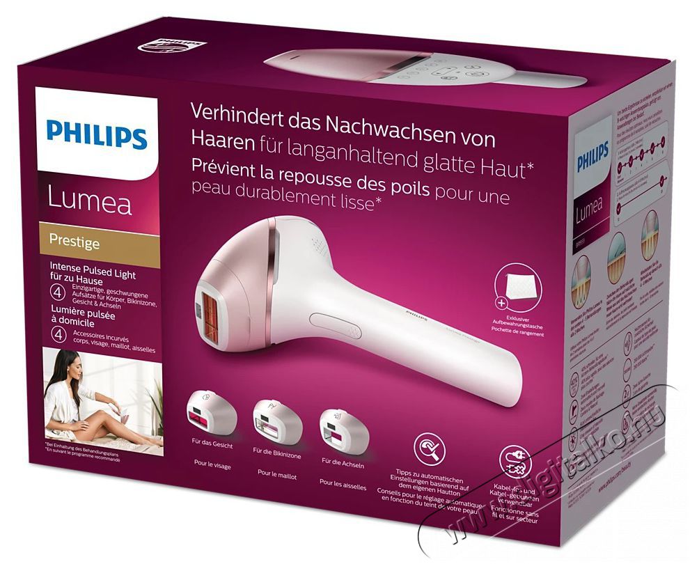 PHILIPS BRI959/00 epil&aacute;tor Sz&eacute;ps&eacute;g&aacute;pol&aacute;s / Eg&eacute;szs&eacute;g - Szőrtelen&iacute;tő / borotva - Női szőrtelen&iacute;tő - 501346