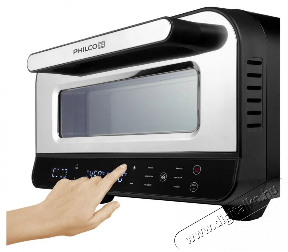 Philco PHPO 3170 Pizza s&uuml;tő Konyhai term&eacute;kek - Konyhai kisg&eacute;p (s&uuml;t&eacute;s / főz&eacute;s / hűt&eacute;s / &eacute;telk&eacute;sz&iacute;t&eacute;s) - L&eacute;gkever&eacute;ses főzőg&eacute;p / elektromos kukta / multifunkci&oacute;s s&uuml;tő - 501412