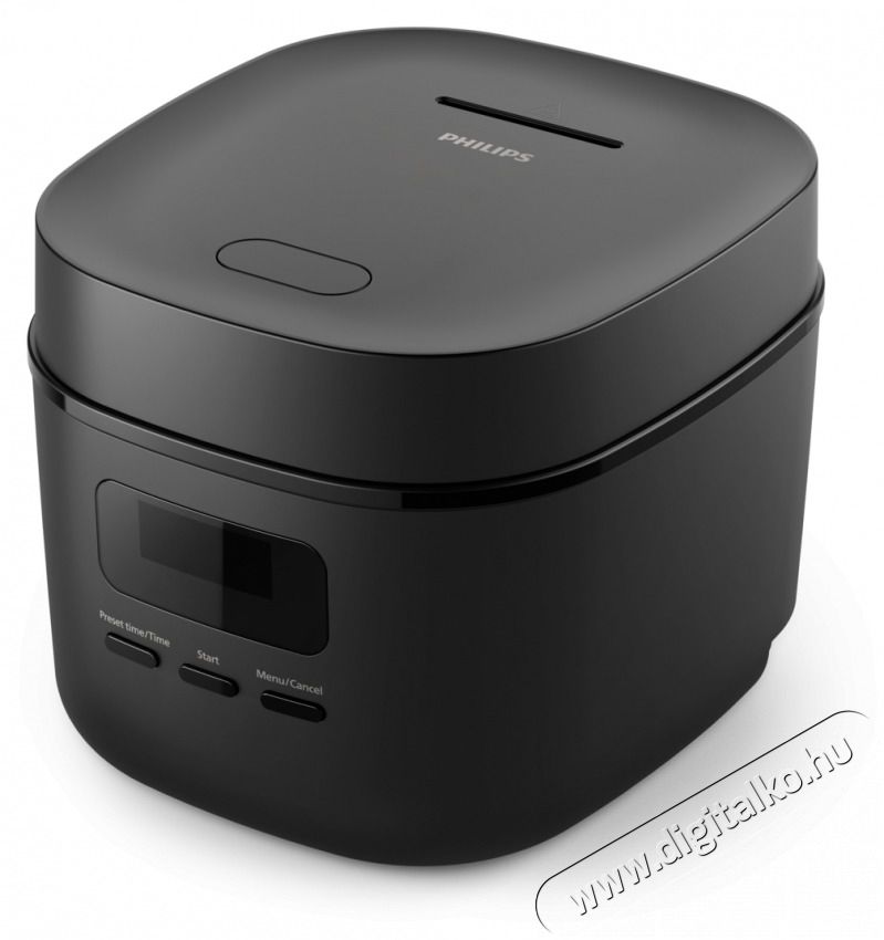 PHILIPS HD3080/80 fekete rizsfőző Konyhai term&eacute;kek - Konyhai kisg&eacute;p (s&uuml;t&eacute;s / főz&eacute;s / hűt&eacute;s / &eacute;telk&eacute;sz&iacute;t&eacute;s) - Rizsfőző - 502130