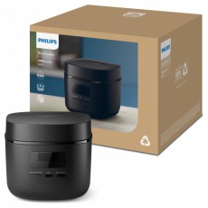 PHILIPS HD3080/80 fekete rizsfőző Konyhai term&eacute;kek - Konyhai kisg&eacute;p (s&uuml;t&eacute;s / főz&eacute;s / hűt&eacute;s / &eacute;telk&eacute;sz&iacute;t&eacute;s) - Rizsfőző - 502130