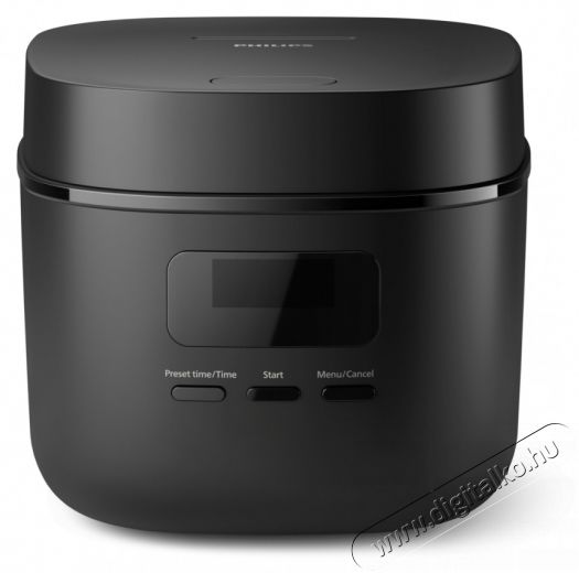 PHILIPS HD3080/80 fekete rizsfőző Konyhai term&eacute;kek - Konyhai kisg&eacute;p (s&uuml;t&eacute;s / főz&eacute;s / hűt&eacute;s / &eacute;telk&eacute;sz&iacute;t&eacute;s) - Rizsfőző - 502130