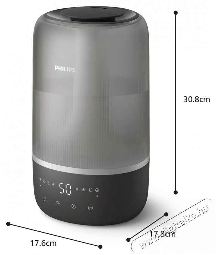 PHILIPS HU1510/03 ultrahangos p&aacute;r&aacute;s&iacute;t&oacute; Sz&eacute;ps&eacute;g&aacute;pol&aacute;s / Eg&eacute;szs&eacute;g - L&eacute;gtiszt&iacute;t&oacute; / p&aacute;r&aacute;s&iacute;t&oacute; / p&aacute;r&aacute;tlan&iacute;t&oacute; - P&aacute;r&aacute;s&iacute;t&oacute; - 501988