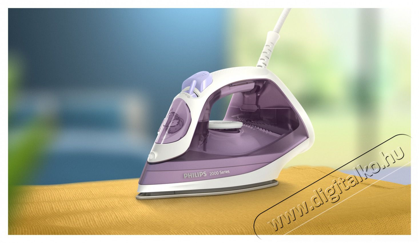 PHILIPS DST2020/30 2000 Series lila gőz&ouml;lős vasal&oacute; H&aacute;ztart&aacute;s / Otthon / K&uuml;lt&eacute;r - Vasal&oacute; - Vasal&oacute; - 502505