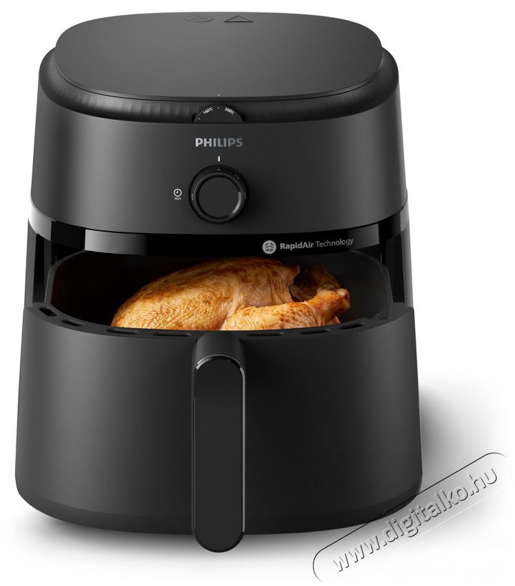 PHILIPS Airfryer 1000 XL NA130/00 fekete 6,2 L forr&oacute;levegős s&uuml;tő Konyhai term&eacute;kek - Konyhai kisg&eacute;p (s&uuml;t&eacute;s / főz&eacute;s / hűt&eacute;s / &eacute;telk&eacute;sz&iacute;t&eacute;s) - L&eacute;gkever&eacute;ses főzőg&eacute;p / elektromos kukta / multifunkci&oacute;s s&uuml;tő - 503120