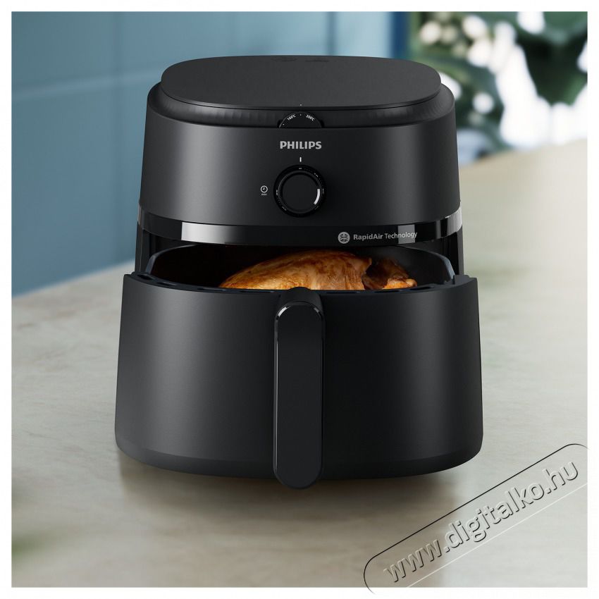 PHILIPS Airfryer 1000 XL NA130/00 fekete 6,2 L forr&oacute;levegős s&uuml;tő Konyhai term&eacute;kek - Konyhai kisg&eacute;p (s&uuml;t&eacute;s / főz&eacute;s / hűt&eacute;s / &eacute;telk&eacute;sz&iacute;t&eacute;s) - L&eacute;gkever&eacute;ses főzőg&eacute;p / elektromos kukta / multifunkci&oacute;s s&uuml;tő - 503120