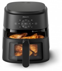 PHILIPS Airfryer 2000 L NA220/00 fekete 4,2 L forr&oacute;levegős s&uuml;tő (air fryer/airfryer) Konyhai term&eacute;kek - Konyhai kisg&eacute;p (s&uuml;t&eacute;s / főz&eacute;s / hűt&eacute;s / &eacute;telk&eacute;sz&iacute;t&eacute;s) - L&eacute;gkever&eacute;ses főzőg&eacute;p / elektromos kukta / multifunkci&oacute;s s&uuml;tő - 503121
