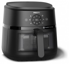PHILIPS Airfryer 2000 XL NA230/00 fekete 6,2 L forr&oacute;levegős s&uuml;tő Konyhai term&eacute;kek - Konyhai kisg&eacute;p (s&uuml;t&eacute;s / főz&eacute;s / hűt&eacute;s / &eacute;telk&eacute;sz&iacute;t&eacute;s) - L&eacute;gkever&eacute;ses főzőg&eacute;p / elektromos kukta / multifunkci&oacute;s s&uuml;tő - 503119