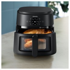 PHILIPS Airfryer 2000 XL NA230/00 fekete 6,2 L forr&oacute;levegős s&uuml;tő Konyhai term&eacute;kek - Konyhai kisg&eacute;p (s&uuml;t&eacute;s / főz&eacute;s / hűt&eacute;s / &eacute;telk&eacute;sz&iacute;t&eacute;s) - L&eacute;gkever&eacute;ses főzőg&eacute;p / elektromos kukta / multifunkci&oacute;s s&uuml;tő - 503119