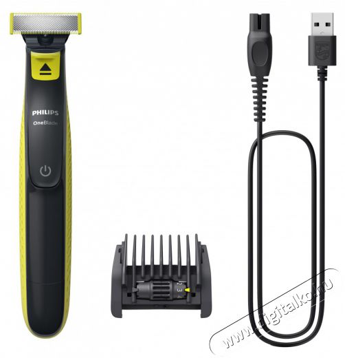 PHILIPS QP2724/20 OneBlade Trimmelő Sz&eacute;ps&eacute;g&aacute;pol&aacute;s / Eg&eacute;szs&eacute;g - Szőrtelen&iacute;tő / borotva - F&eacute;rfi borotva - 503858
