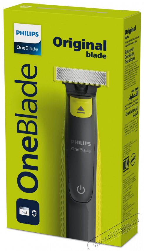 PHILIPS QP2724/20 OneBlade Trimmelő Sz&eacute;ps&eacute;g&aacute;pol&aacute;s / Eg&eacute;szs&eacute;g - Szőrtelen&iacute;tő / borotva - F&eacute;rfi borotva - 503858