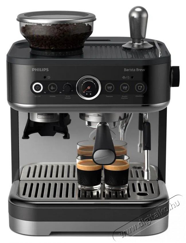 PHILIPS Barista Brew PSA3218/10 Konyhai term&eacute;kek - K&aacute;v&eacute;főző / k&aacute;v&eacute;&ouml;rlő / kieg&eacute;sz&iacute;tő - Pressz&oacute; k&aacute;v&eacute;főző - 503610
