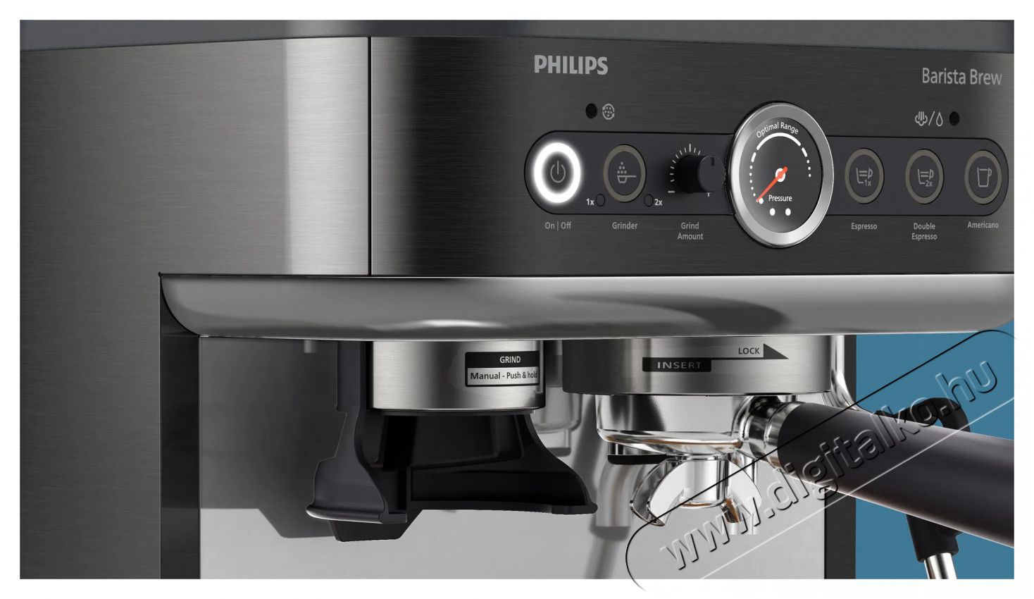 PHILIPS Barista Brew PSA3218/10 Konyhai term&eacute;kek - K&aacute;v&eacute;főző / k&aacute;v&eacute;&ouml;rlő / kieg&eacute;sz&iacute;tő - Pressz&oacute; k&aacute;v&eacute;főző - 503610