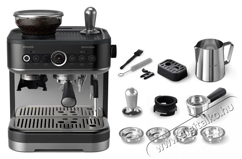 PHILIPS Barista Brew PSA3218/10 Konyhai term&eacute;kek - K&aacute;v&eacute;főző / k&aacute;v&eacute;&ouml;rlő / kieg&eacute;sz&iacute;tő - Pressz&oacute; k&aacute;v&eacute;főző - 503610