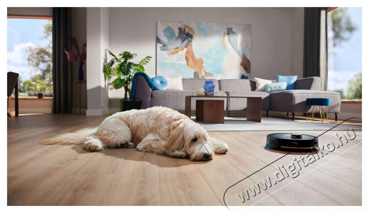 PHILIPS HomeRun 2000 Aqua XU2000/10 H&aacute;ztart&aacute;s / Otthon / K&uuml;lt&eacute;r - Porsz&iacute;v&oacute; / takar&iacute;t&oacute;g&eacute;p - Robotporsz&iacute;v&oacute; - 503608