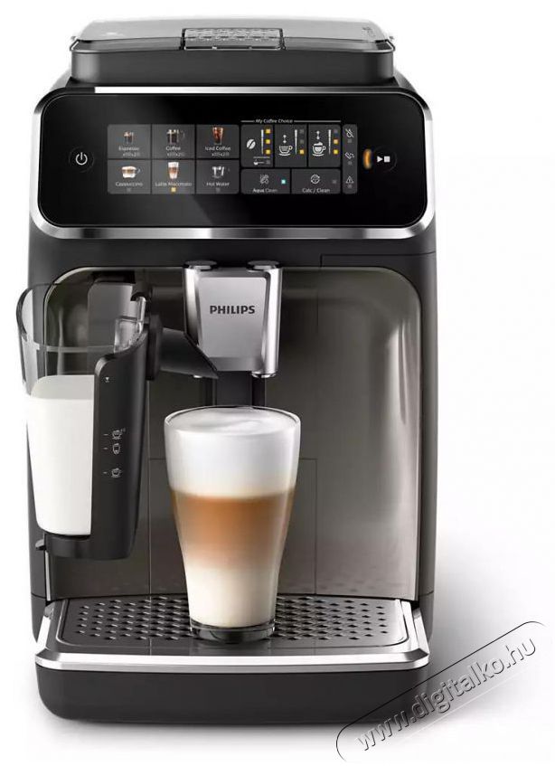 PHILIPS EP3347/90 Series 3300 LatteGo Automata k&aacute;v&eacute;g&eacute;p tejhabos&iacute;t&oacute;val Konyhai term&eacute;kek - K&aacute;v&eacute;főző / k&aacute;v&eacute;&ouml;rlő / kieg&eacute;sz&iacute;tő - Automata k&aacute;v&eacute;főző - 505100