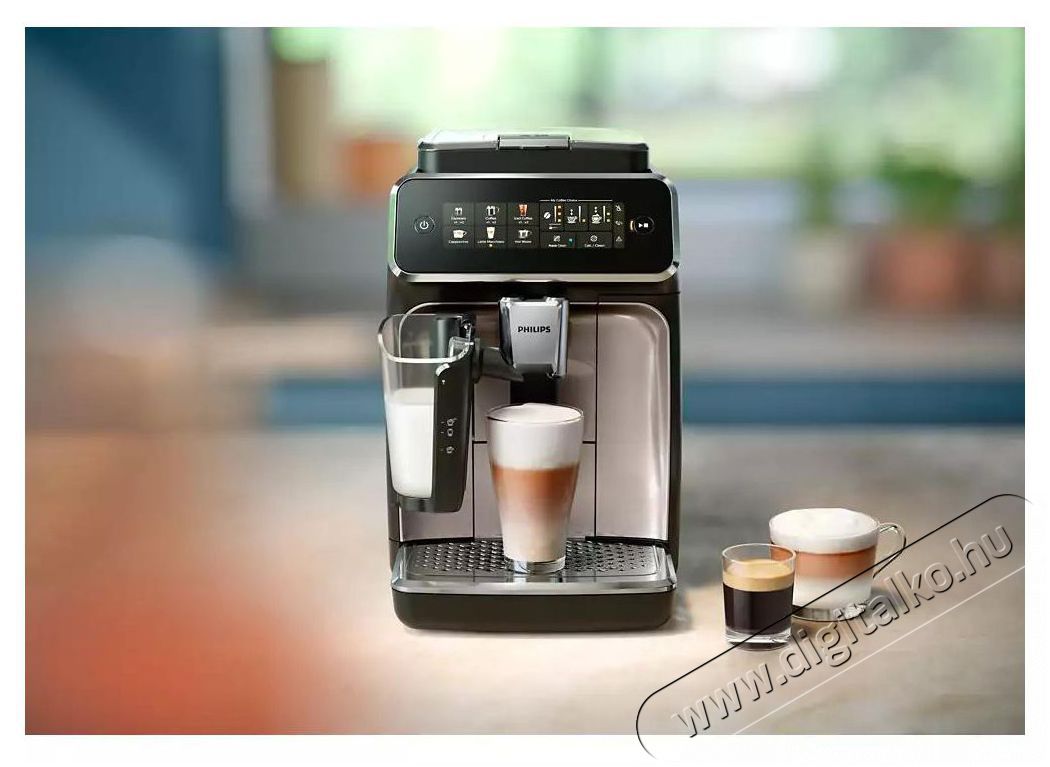 PHILIPS EP3347/90 Series 3300 LatteGo Automata k&aacute;v&eacute;g&eacute;p tejhabos&iacute;t&oacute;val Konyhai term&eacute;kek - K&aacute;v&eacute;főző / k&aacute;v&eacute;&ouml;rlő / kieg&eacute;sz&iacute;tő - Automata k&aacute;v&eacute;főző - 505100