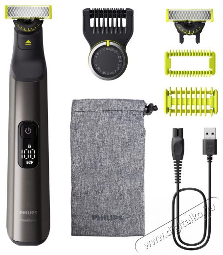 PHILIPS OneBlade Pro QP6552/30 hibrid borotva Sz&eacute;ps&eacute;g&aacute;pol&aacute;s / Eg&eacute;szs&eacute;g - Szőrtelen&iacute;tő / borotva - F&eacute;rfi borotva - 505147
