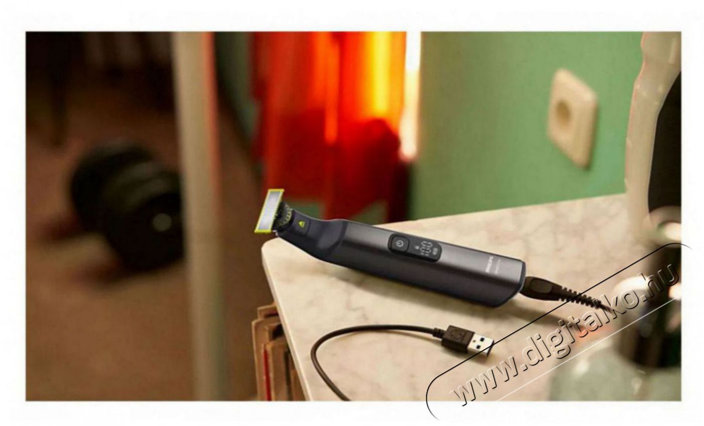 PHILIPS OneBlade Pro QP6552/15 hibrid borotva Sz&eacute;ps&eacute;g&aacute;pol&aacute;s / Eg&eacute;szs&eacute;g - Szőrtelen&iacute;tő / borotva - F&eacute;rfi borotva - 505195