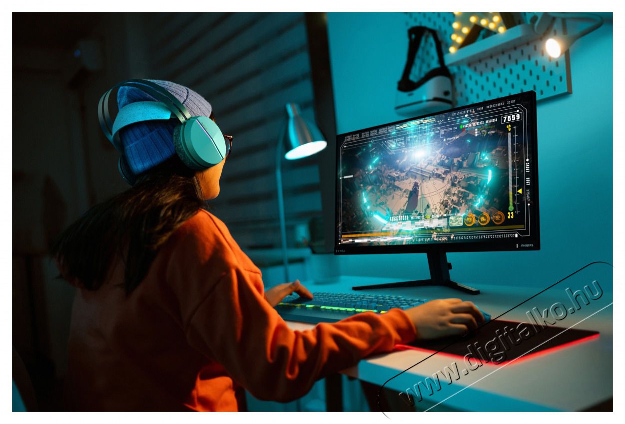 PHILIPS 27 27M2N3500NL QHD VA 180Hz HDMI/DP gamer monitor Iroda &eacute;s sz&aacute;m&iacute;t&aacute;stechnika - Monitor - Monitor - 508394