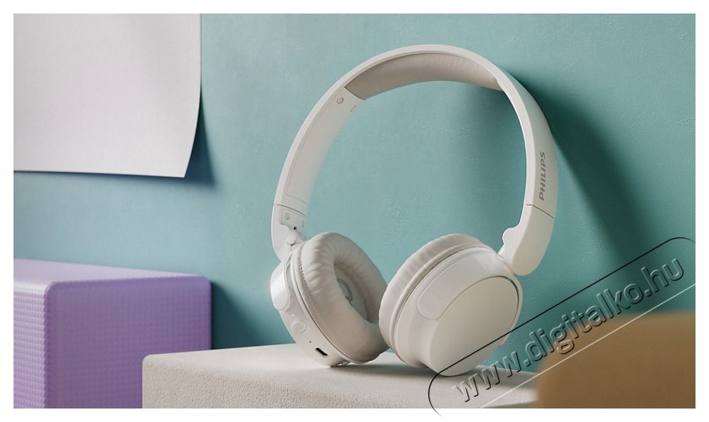 PHILIPS TAH3209WT/00 FEJHALLGAT&Oacute; BLUETOOTH Audio-Video / Hifi / Multim&eacute;dia - F&uuml;l &eacute;s Fejhallgat&oacute;k - Fejhallgat&oacute; - 508487