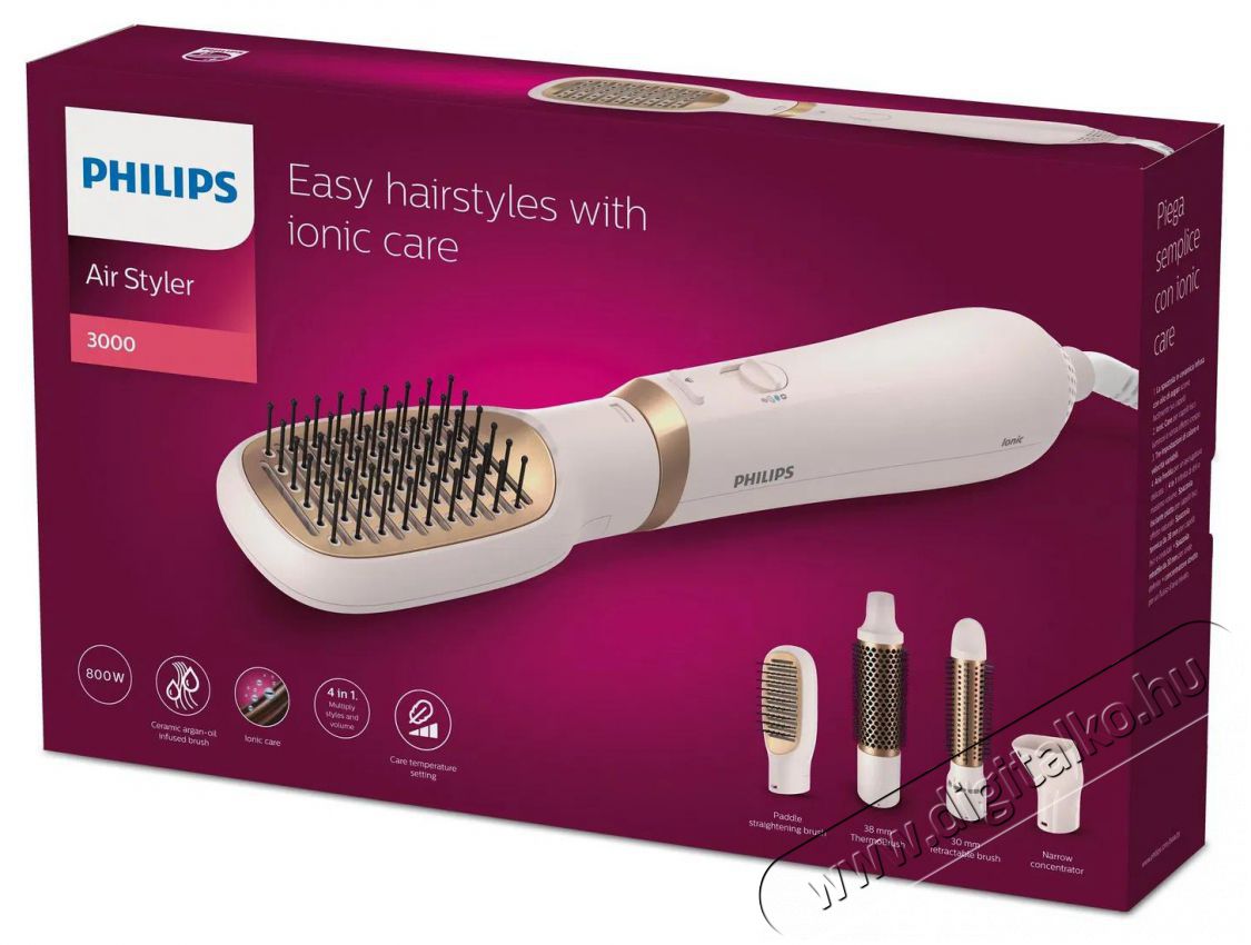 PHILIPS Series 3000 BHA310/00 Sz&eacute;ps&eacute;g&aacute;pol&aacute;s / Eg&eacute;szs&eacute;g - Haj&aacute;pol&aacute;s - T&ouml;bbfunkci&oacute;s hajform&aacute;z&oacute; - 510609