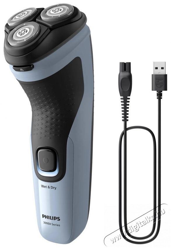 PHILIPS Series 3000X Wet & Dry X3003/00 Sz&eacute;ps&eacute;g&aacute;pol&aacute;s / Eg&eacute;szs&eacute;g - Haj&aacute;pol&aacute;s - Haj / szak&aacute;ll v&aacute;g&oacute;, ny&iacute;r&oacute; - 510606