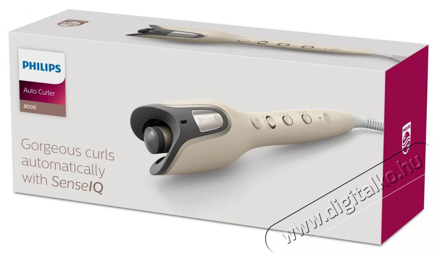PHILIPS Series 8000 SenseIQ BHB887/00 Sz&eacute;ps&eacute;g&aacute;pol&aacute;s / Eg&eacute;szs&eacute;g - Haj&aacute;pol&aacute;s - Hajs&uuml;tővas / g&ouml;nd&ouml;r&iacute;tő - 510614