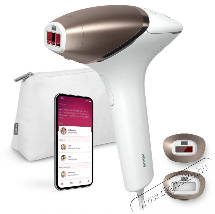 PHILIPS Lumea IPL 8000 BRI945/00 Sz&eacute;ps&eacute;g&aacute;pol&aacute;s / Eg&eacute;szs&eacute;g - Szőrtelen&iacute;tő / borotva - Női szőrtelen&iacute;tő - 512165