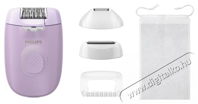 PHILIPS 4000 BRE257/00 Sz&eacute;ps&eacute;g&aacute;pol&aacute;s / Eg&eacute;szs&eacute;g - Szőrtelen&iacute;tő / borotva - Női szőrtelen&iacute;tő - 512175