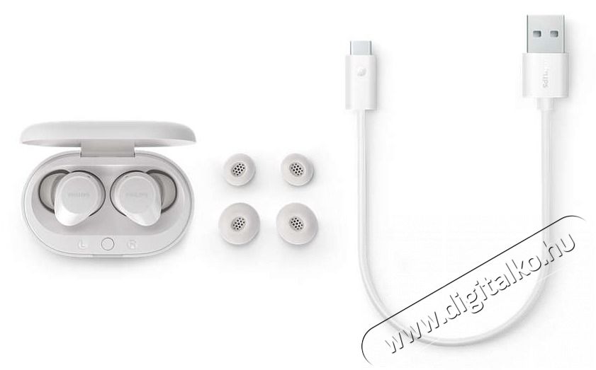 PHILIPS TAT1209WT/00 F&Uuml;LHALLGAT&Oacute; TWS BLUETOOTH Audio-Video / Hifi / Multim&eacute;dia - F&uuml;l &eacute;s Fejhallgat&oacute;k - F&uuml;lhallgat&oacute; - 513407