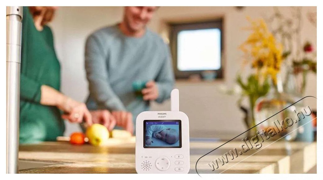 PHILIPS SCD881/26 AVENT DIGIT&Aacute;LIS B&Eacute;BIŐR Sz&eacute;ps&eacute;g&aacute;pol&aacute;s / Eg&eacute;szs&eacute;g - Baba mama term&eacute;k - B&eacute;biőr / babafigyelő - 517072