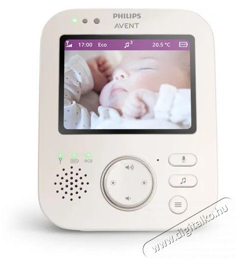 PHILIPS SCD891/26 AVENT DIGIT&Aacute;LIS B&Eacute;BIŐR Sz&eacute;ps&eacute;g&aacute;pol&aacute;s / Eg&eacute;szs&eacute;g - Baba mama term&eacute;k - B&eacute;biőr / babafigyelő - 518029