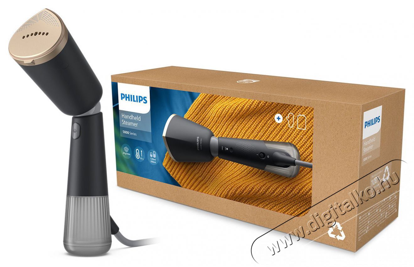 PHILIPS Series 5000 STH5030/80 Ruhagőz&ouml;lő H&aacute;ztart&aacute;s / Otthon / K&uuml;lt&eacute;r - Egy&eacute;b h&aacute;ztart&aacute;si term&eacute;k - 525629