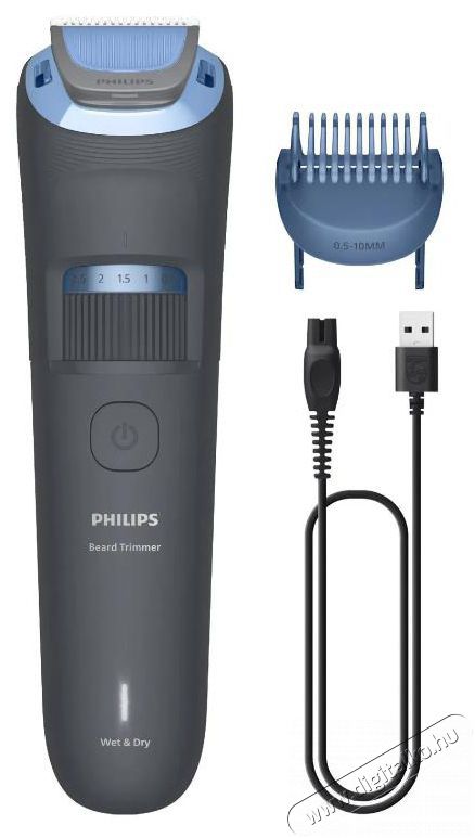 PHILIPS Series 3000 BT3617/15 Trimmelő Sz&eacute;ps&eacute;g&aacute;pol&aacute;s / Eg&eacute;szs&eacute;g - Szőrtelen&iacute;tő / borotva - F&eacute;rfi borotva - 525641