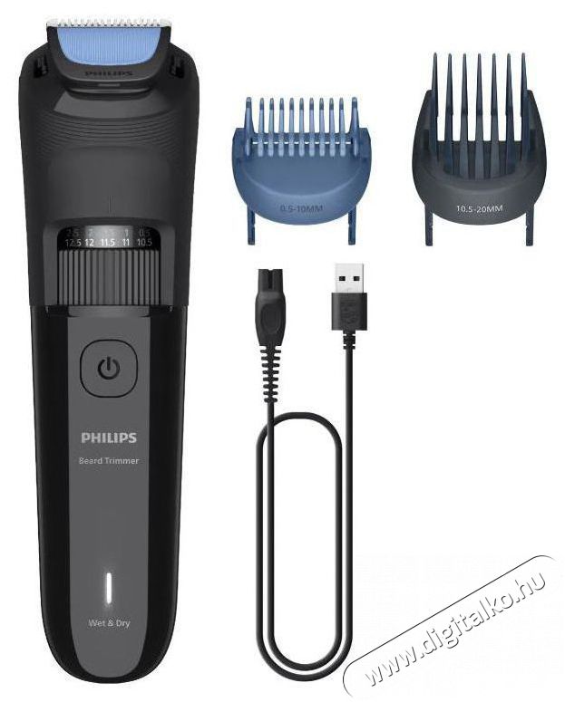PHILIPS Series 3000 BT3665/15 Trimmelő Sz&eacute;ps&eacute;g&aacute;pol&aacute;s / Eg&eacute;szs&eacute;g - Szőrtelen&iacute;tő / borotva - F&eacute;rfi borotva - 525643