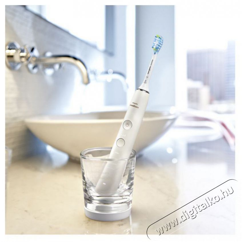 PHILIPS Sonicare 9000 DiamondClean &eacute;s Power Flosser HX3886/41 Elektromos fogkefe Sz&eacute;ps&eacute;g&aacute;pol&aacute;s / Eg&eacute;szs&eacute;g - Sz&aacute;j / fog &aacute;pol&aacute;s - Elektromos fogkefe - 525673