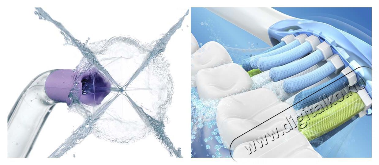 PHILIPS Sonicare 9000 DiamondClean &eacute;s Power Flosser HX3886/41 Elektromos fogkefe Sz&eacute;ps&eacute;g&aacute;pol&aacute;s / Eg&eacute;szs&eacute;g - Sz&aacute;j / fog &aacute;pol&aacute;s - Elektromos fogkefe - 525673