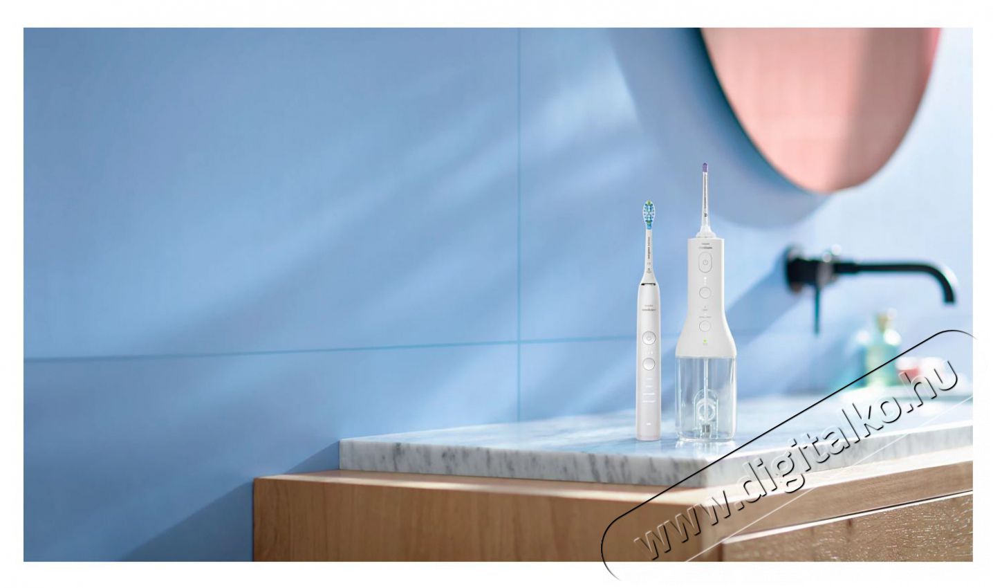 PHILIPS Sonicare 9000 DiamondClean &eacute;s Power Flosser HX3886/41 Elektromos fogkefe Sz&eacute;ps&eacute;g&aacute;pol&aacute;s / Eg&eacute;szs&eacute;g - Sz&aacute;j / fog &aacute;pol&aacute;s - Elektromos fogkefe - 525673