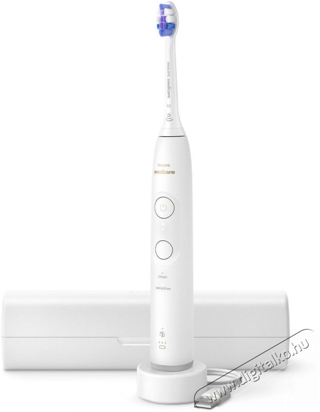 PHILIPS Sonicare 6100 HX7400/06 Elektromos fogkefe Sz&eacute;ps&eacute;g&aacute;pol&aacute;s / Eg&eacute;szs&eacute;g - Sz&aacute;j / fog &aacute;pol&aacute;s - Elektromos fogkefe - 525663