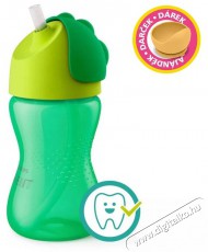 PHILIPS AVENT bögre rugalmas szívószállal 300 ml fiú + ajándék Petite&Mars tál 6m+ Szépségápolás / Egészség - Baba mama termék - Cumisüveg / cumi / etetés kiegészítő - 527841