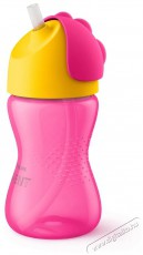 PHILIPS Avent Pohár rugalmas szívószállal, 300 ml, lányoknak Szépségápolás / Egészség - Baba mama termék - Cumisüveg / cumi / etetés kiegészítő - 527839