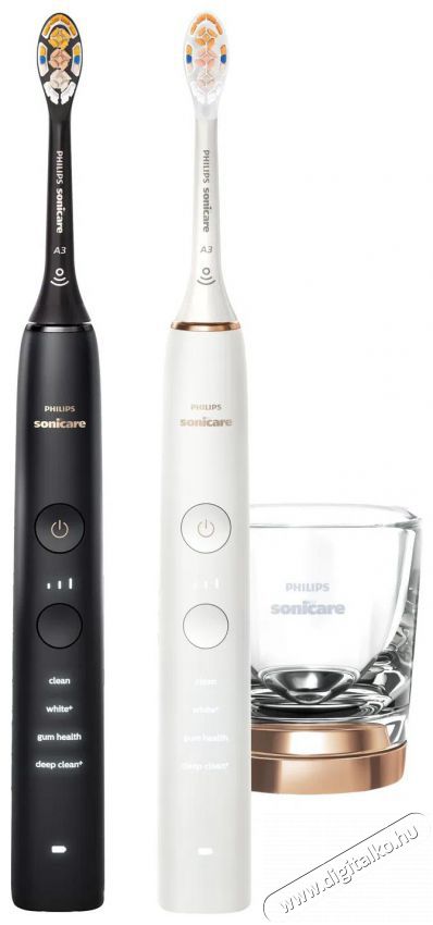 PHILIPS Sonicare 9000 DiamondClean HX9914/69 2 db Sz&eacute;ps&eacute;g&aacute;pol&aacute;s / Eg&eacute;szs&eacute;g - Sz&aacute;j / fog &aacute;pol&aacute;s - Elektromos fogkefe - 528837