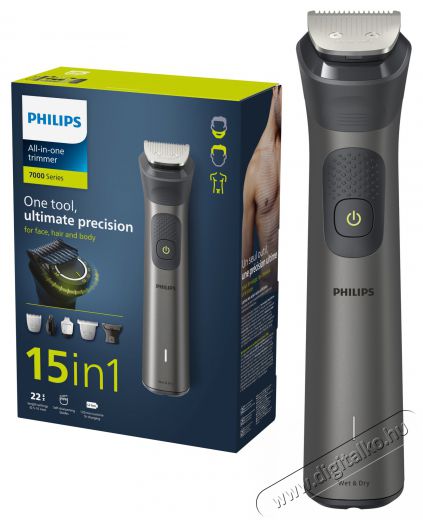 PHILIPS Series 7000x MG7940/75, 15in1 trimmelő Sz&eacute;ps&eacute;g&aacute;pol&aacute;s / Eg&eacute;szs&eacute;g - Haj&aacute;pol&aacute;s - Haj / szak&aacute;ll v&aacute;g&oacute;, ny&iacute;r&oacute; - 529884
