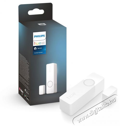 PHILIPS Hue Contact - feh&eacute;r H&aacute;ztart&aacute;s / Otthon / K&uuml;lt&eacute;r - Biztons&aacute;gtechnika - Nyit&aacute;s&eacute;rz&eacute;kelő - 519591