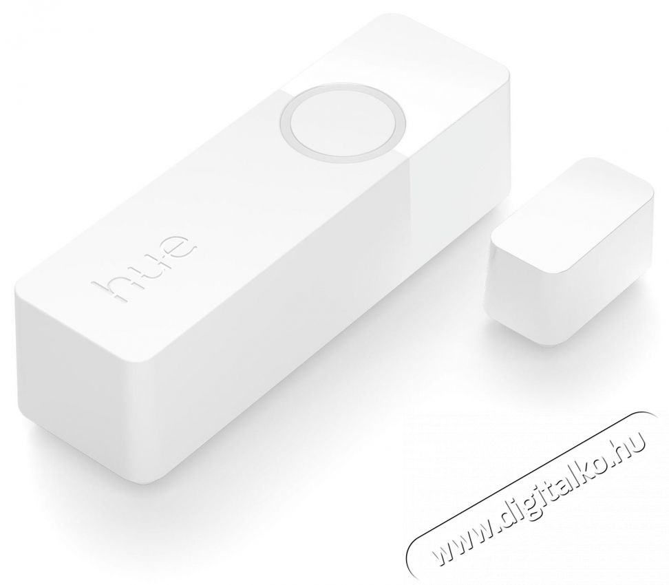 PHILIPS Hue Contact - feh&eacute;r H&aacute;ztart&aacute;s / Otthon / K&uuml;lt&eacute;r - Biztons&aacute;gtechnika - Nyit&aacute;s&eacute;rz&eacute;kelő - 519591